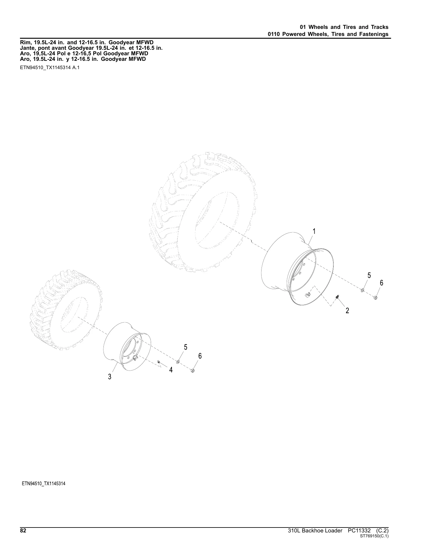 John Deere 310L Backhoe Loader Parts Catalog PC11332 March 2019 PDF - Image 2