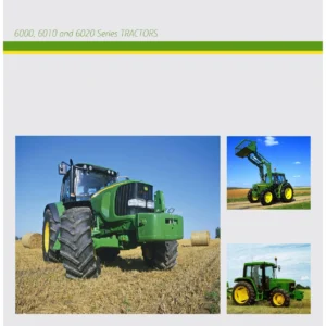 John Deere 6000 6010 6020 Series Tractor Maintenance Parts Catalog PC4962 2010 PDF