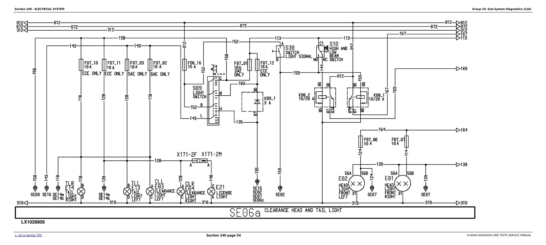 John Deere 6120 6220 6320 6420 6120L 6220L 6320L 6420L 6520L Tractors Diagnosis & Tests Service Manual TM4646 PDF - Image 3