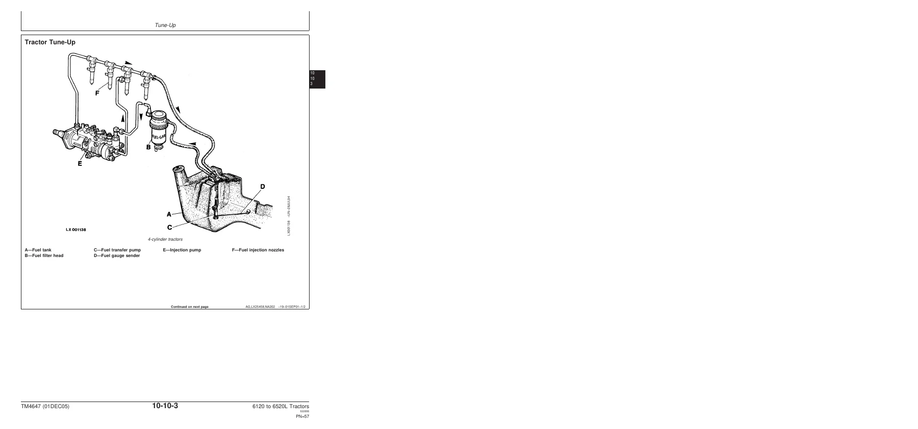 John Deere 6120 to 6420 and 6120L to 6520L Tractors Technical Repair Manual TM4647 - PDF Download - Image 2