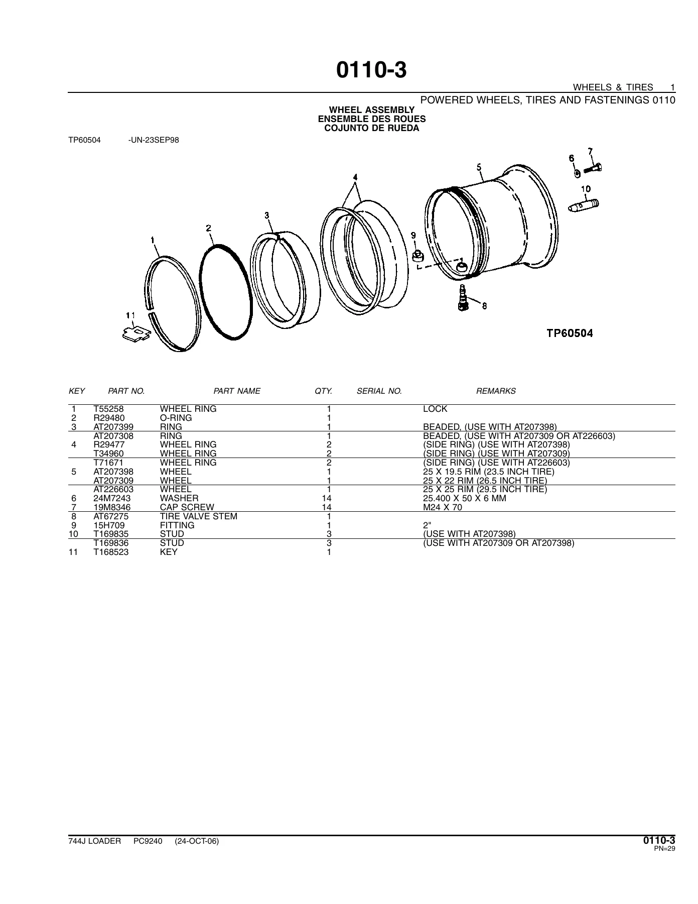 John Deere 744J Loader Parts Catalog PC9240 - PDF Download - Image 2