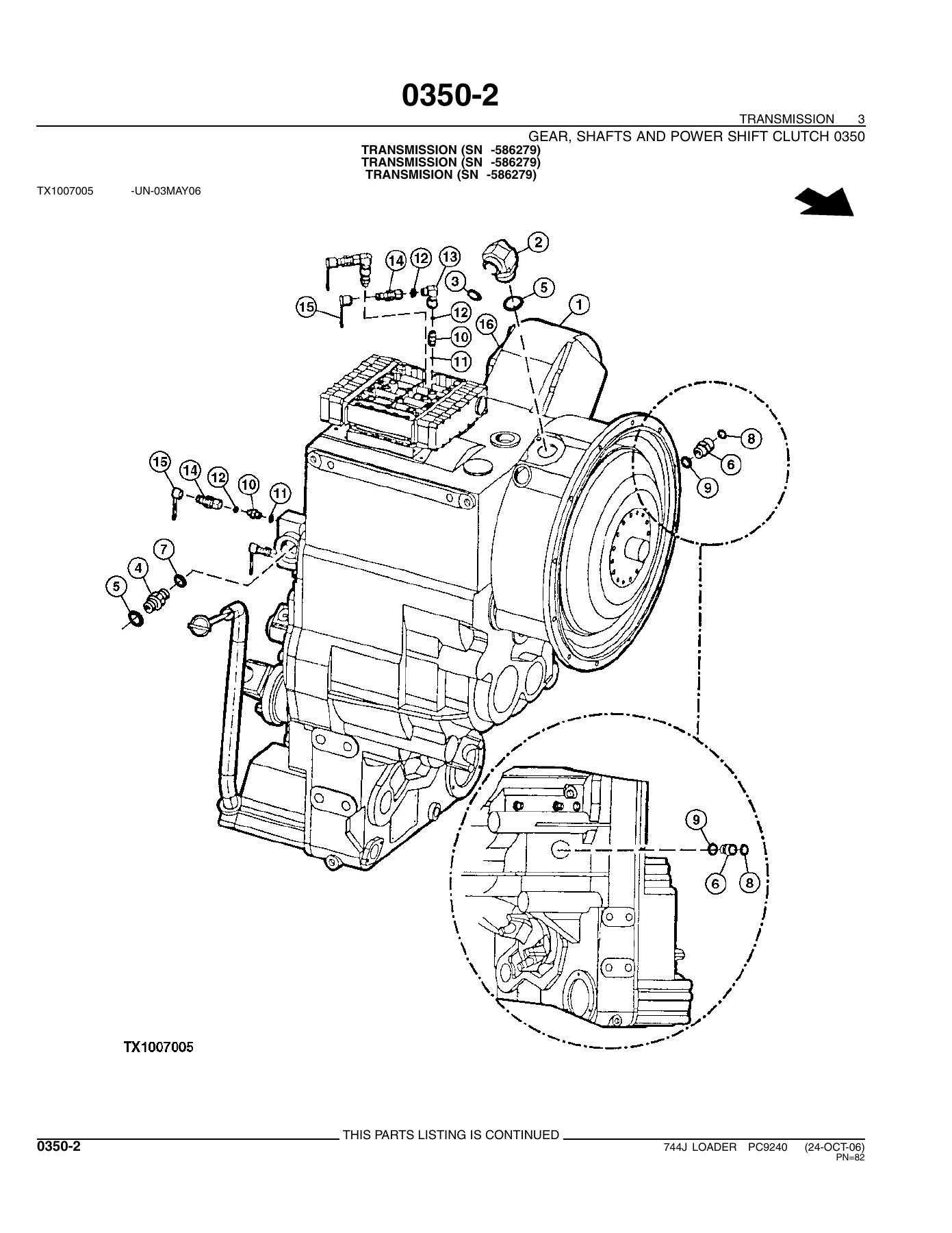 John Deere 744J Loader Parts Catalog PC9240 - PDF Download - Image 3