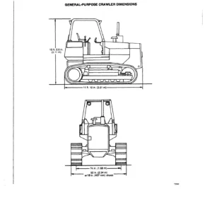 John Deere JD750 Crawler Bulldozer Technical Manual TM-1136 – Service Repair PDF
