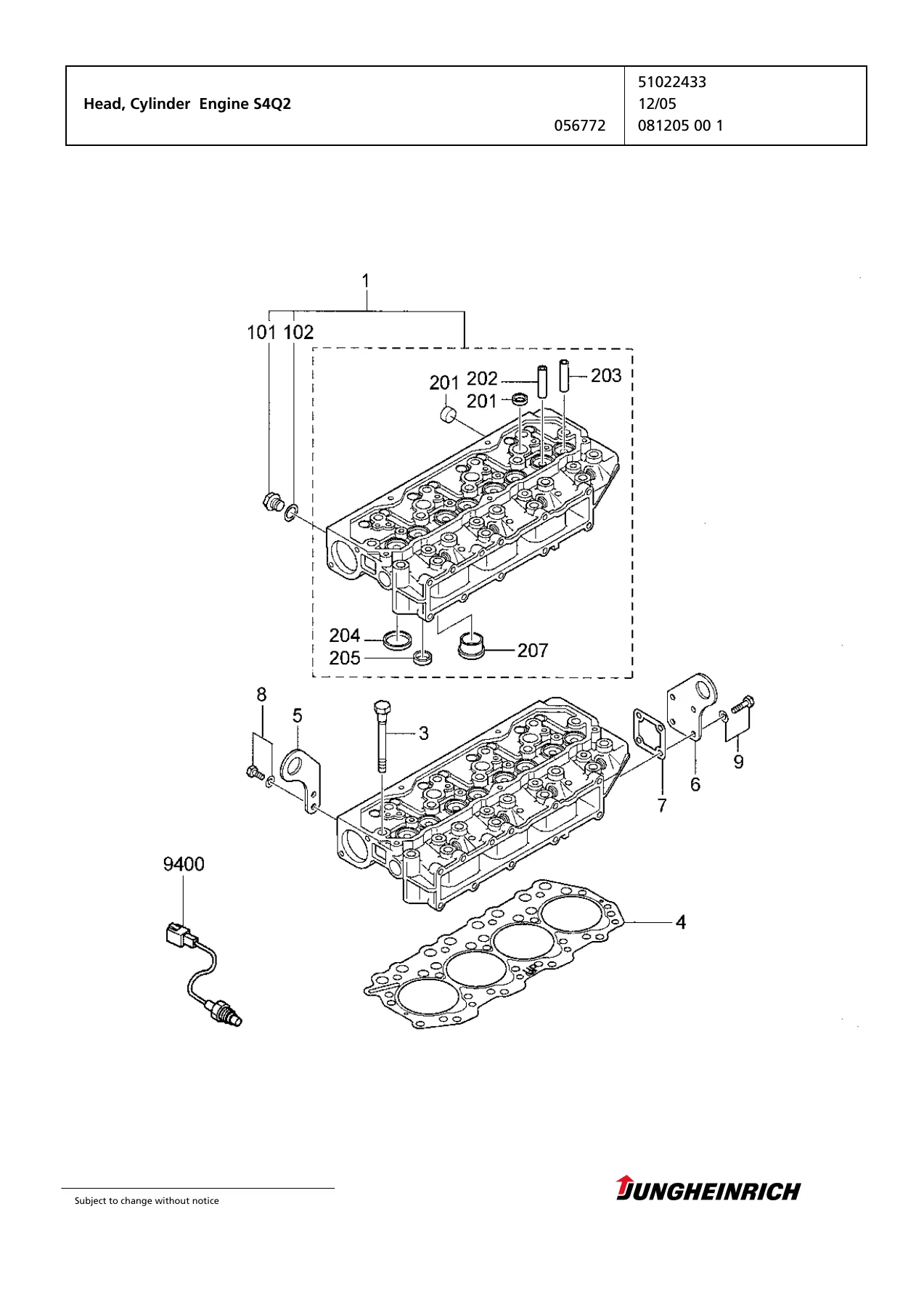 Jungheinrich DFG 316 DFG 320 TFG 316 TFG 320 Forklift Spare Parts Catalogue - FN425526 - Image 2