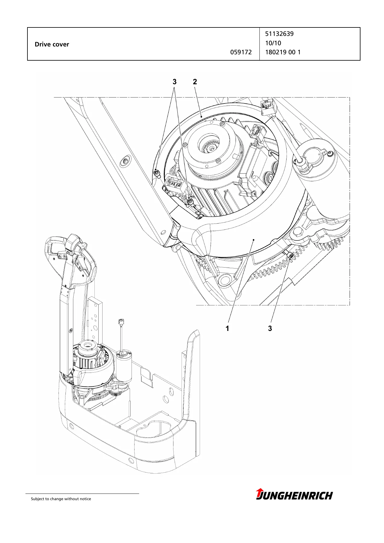 Jungheinrich EJC 214 Spare Parts Catalogue 91624330 - Illustrated Parts PDF - Image 2