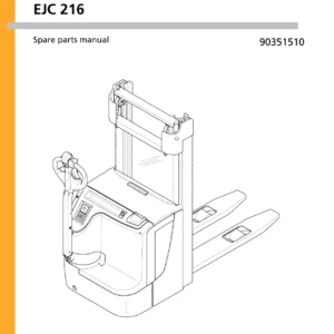 Jungheinrich EJC 216 Spare Parts Manual – Serial 90351510 – PDF Download