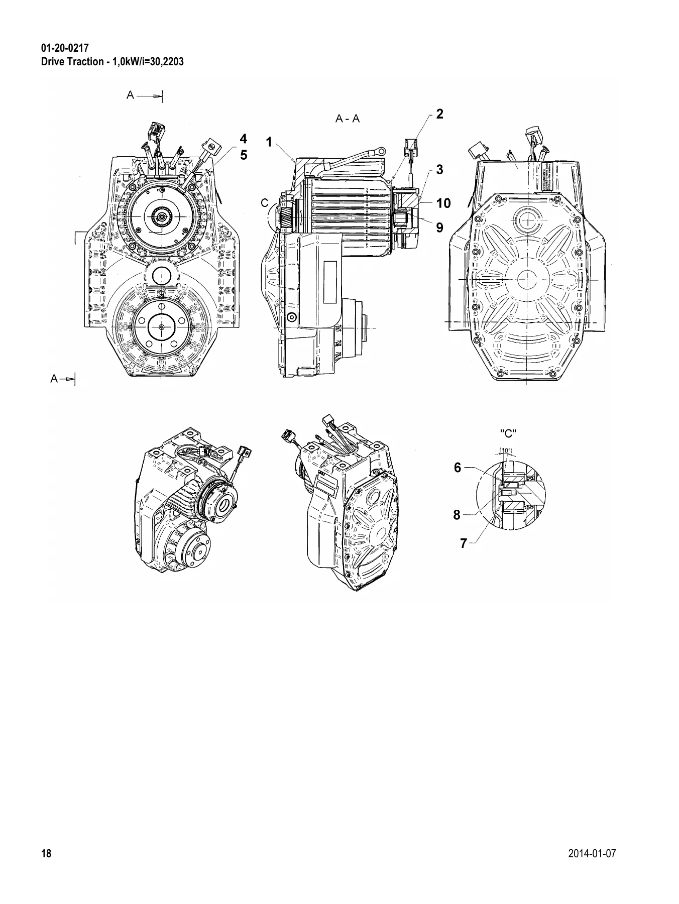 Jungheinrich EJE 116 EJE 118 EJE 120 (USA) Parts Manual - 98015787 PDF - Image 2
