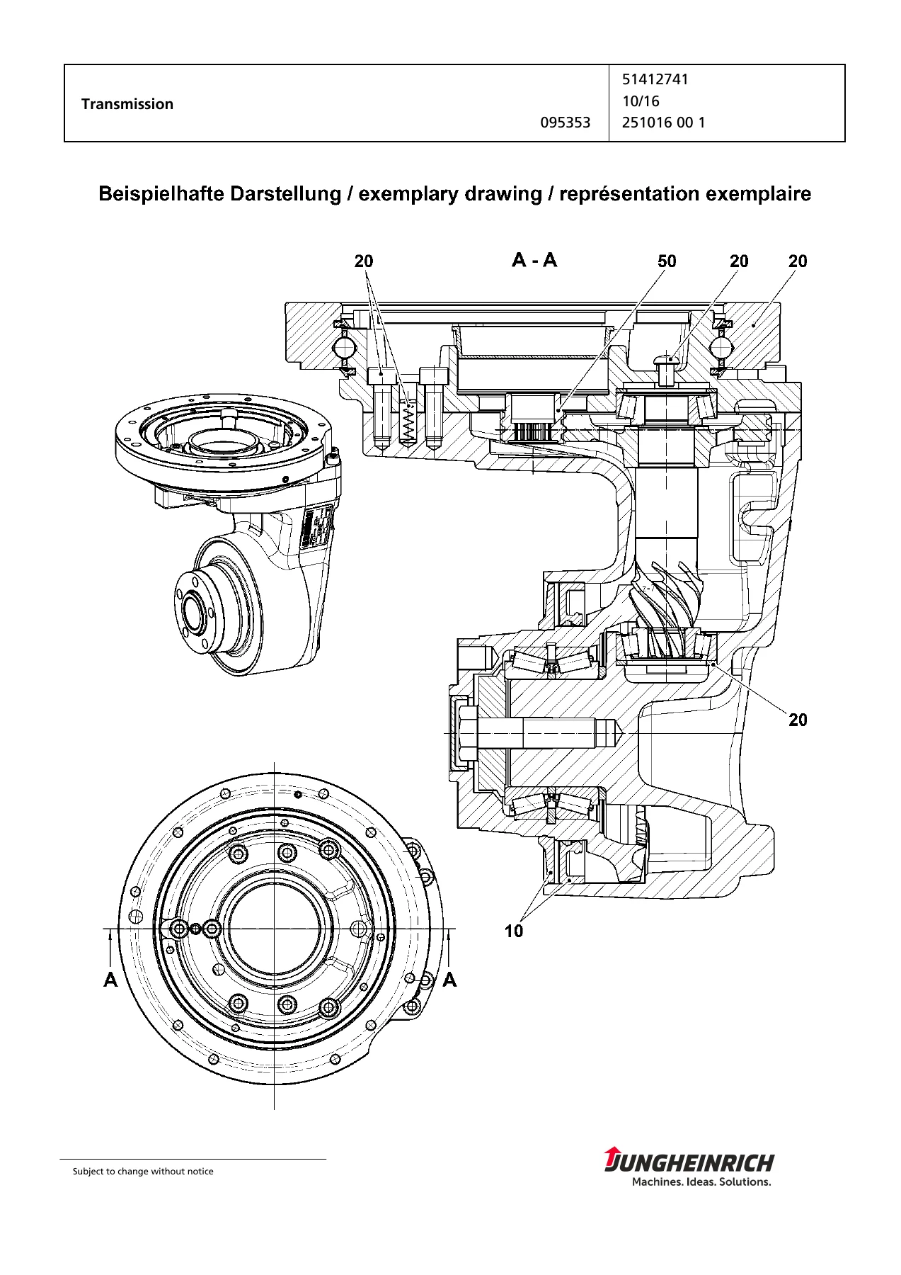 Jungheinrich ERE 120 Spare Parts Catalogue 98185656 PDF - Complete Parts Manual - Image 2
