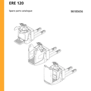 Jungheinrich ERE 120 Spare Parts Catalogue 98185656 PDF - Complete Parts Manual