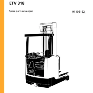 Jungheinrich ETV 318 Spare Parts Catalogue 91106162 - PDF Download