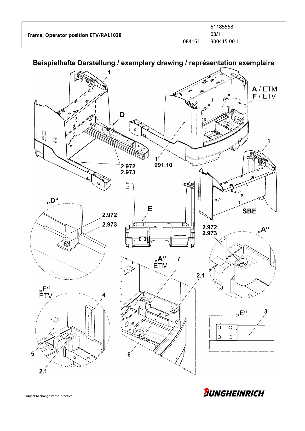 Jungheinrich ETV C16 Spare Parts Catalogue 91117974 โ PDF Download - Image 2