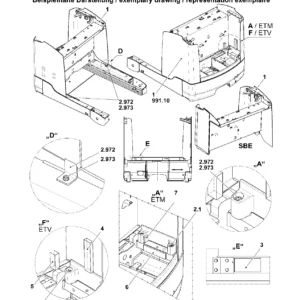 Jungheinrich ETV320 ETV325 Spare Parts Catalogue 91118495 PDF