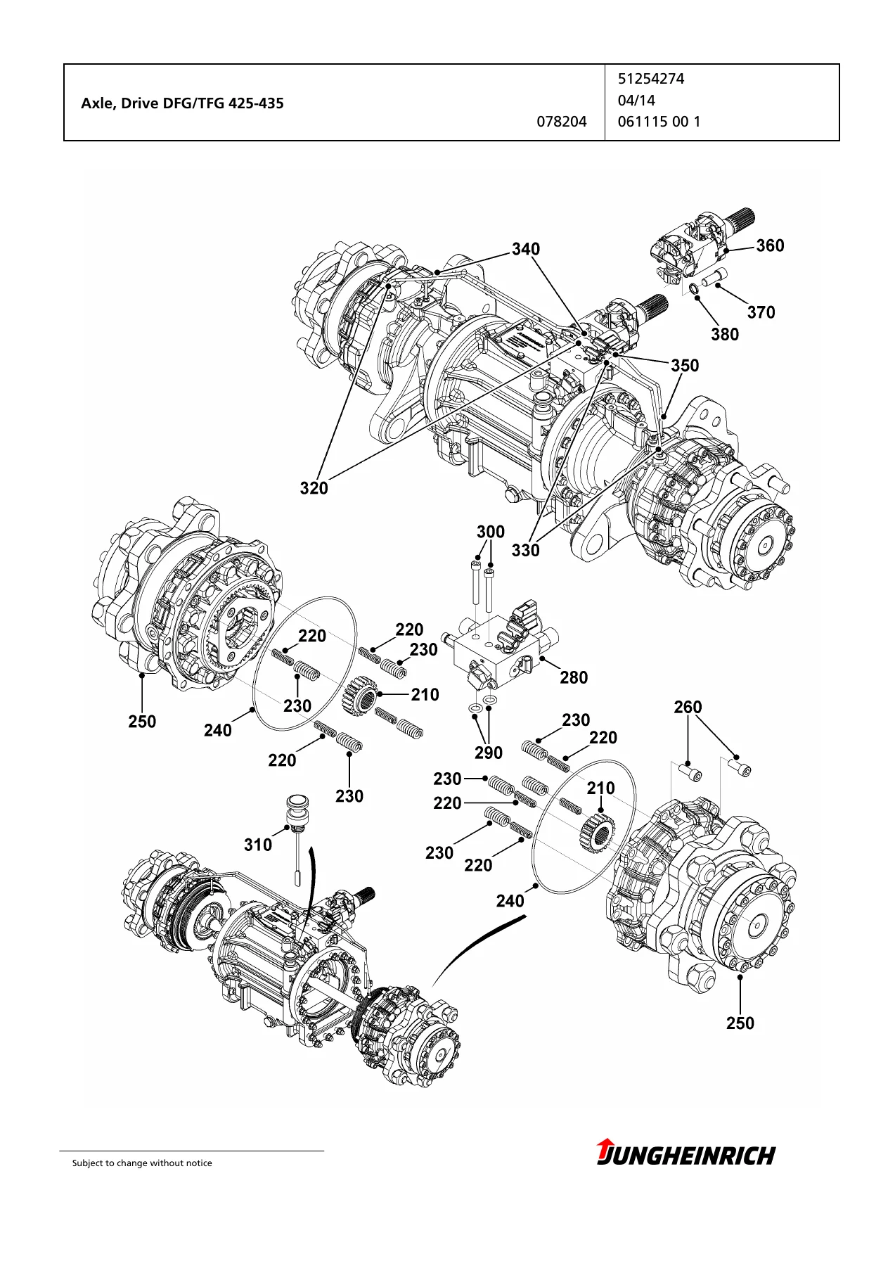 Jungheinrich TFG 425 GE105-650DZ Forklift Spare Parts Catalogue FN498284 - PDF - Image 3