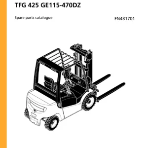 Jungheinrich TFG 425 GE115-470DZ Forklift Spare Parts Catalogue FN431701