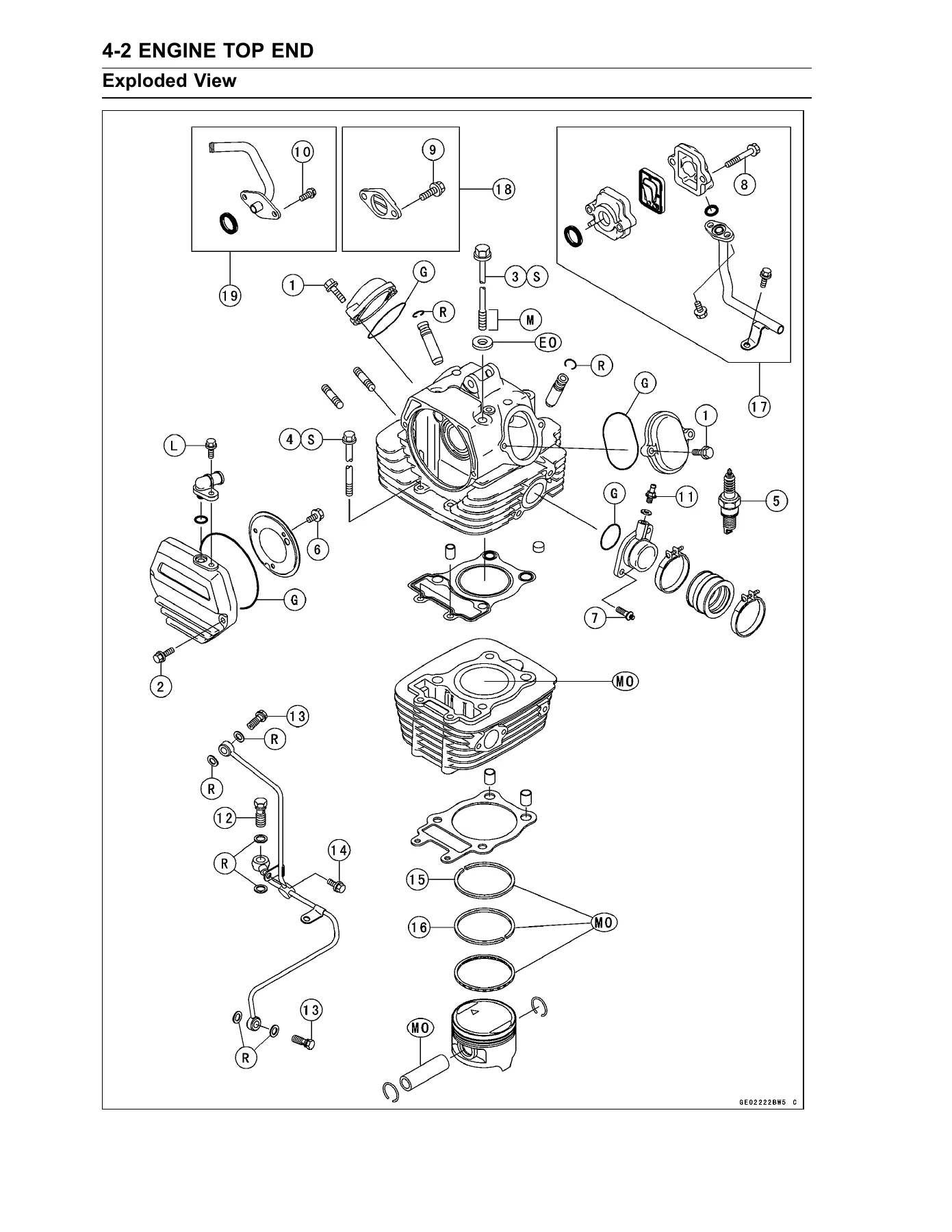 Kawasaki Eliminator 125 Service Manual 1998-2007 - BN125-A1 to A8 Workshop Repair PDF - Image 2