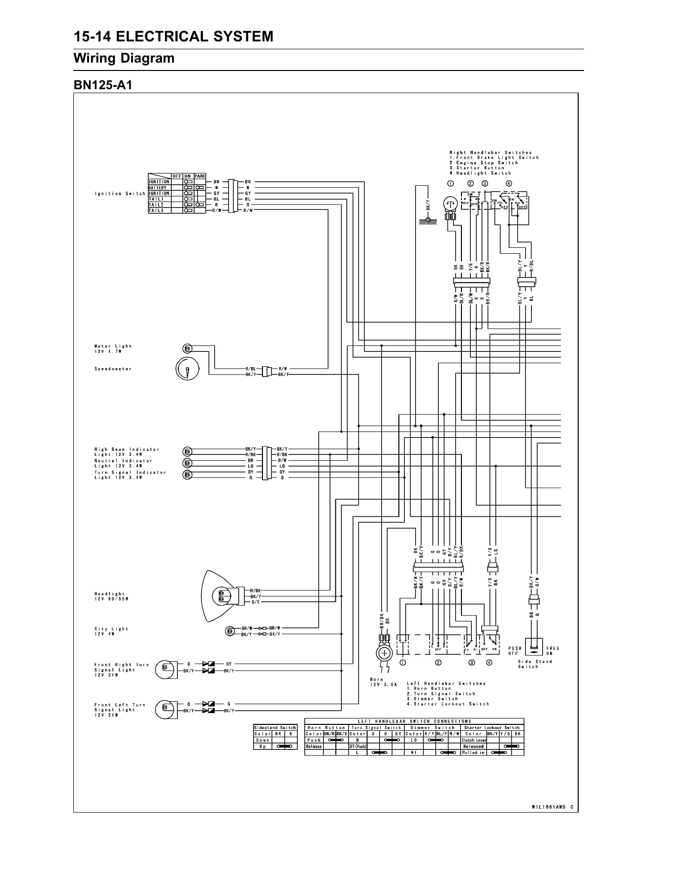 Kawasaki Eliminator 125 Service Manual 1998-2007 - BN125-A1 to A8 Workshop Repair PDF - Image 3