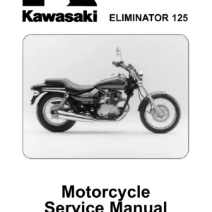 Kawasaki Eliminator 125 Service Manual 1998-2007 - BN125-A1 to A8 Workshop Repair PDF