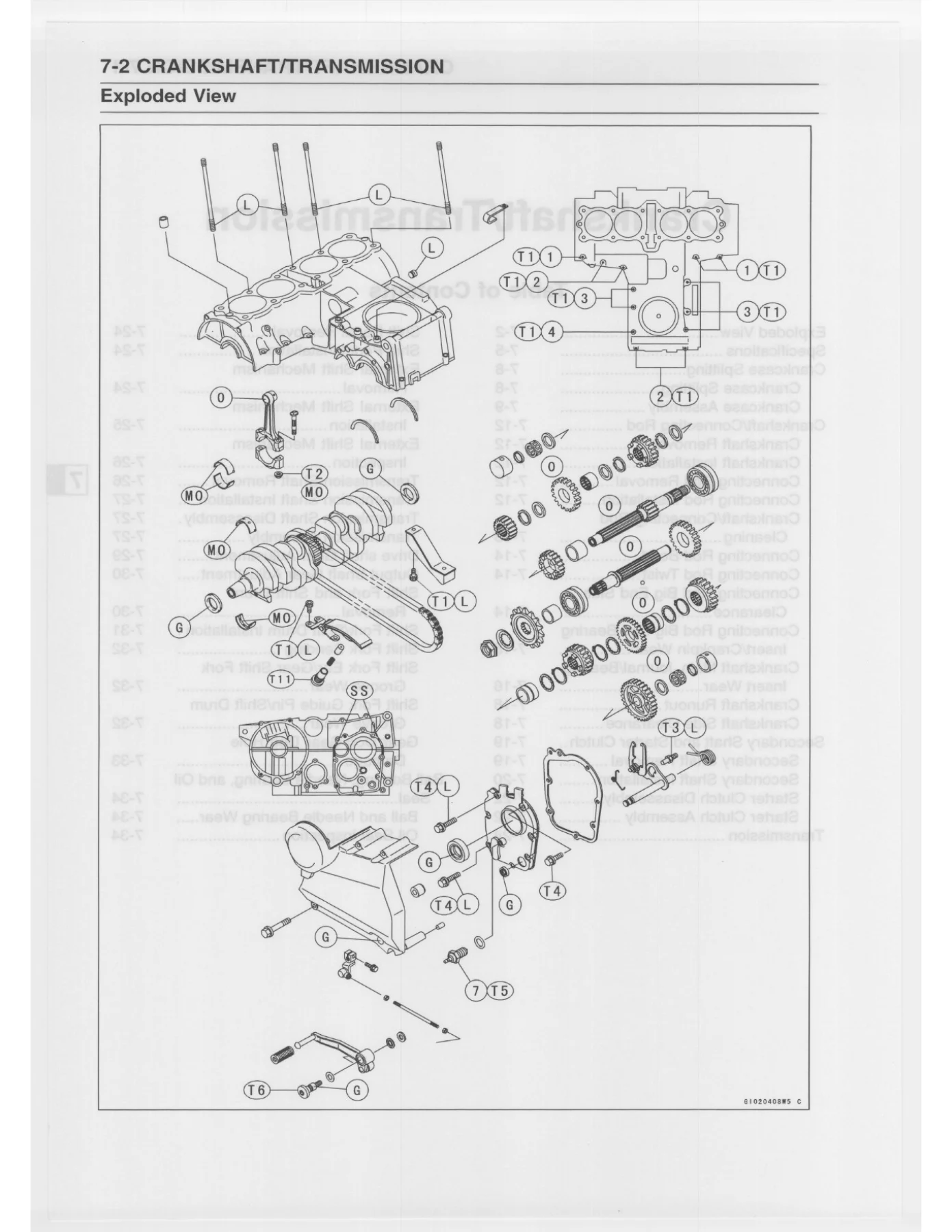 Kawasaki ZR-7S ZR750 Service Manual 1999-2003 Repair Workshop PDF - Image 3