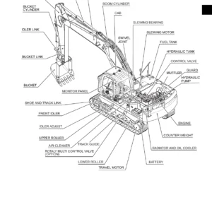 Kobelco SK200-8 & SK210LC-8 Excavator Shop Manual S5YN0018E02 - PDF