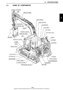 Kobelco SK70SR-2 Excavator Shop Manual S5YT0015E01 - Complete Service & Repair Guide PDF