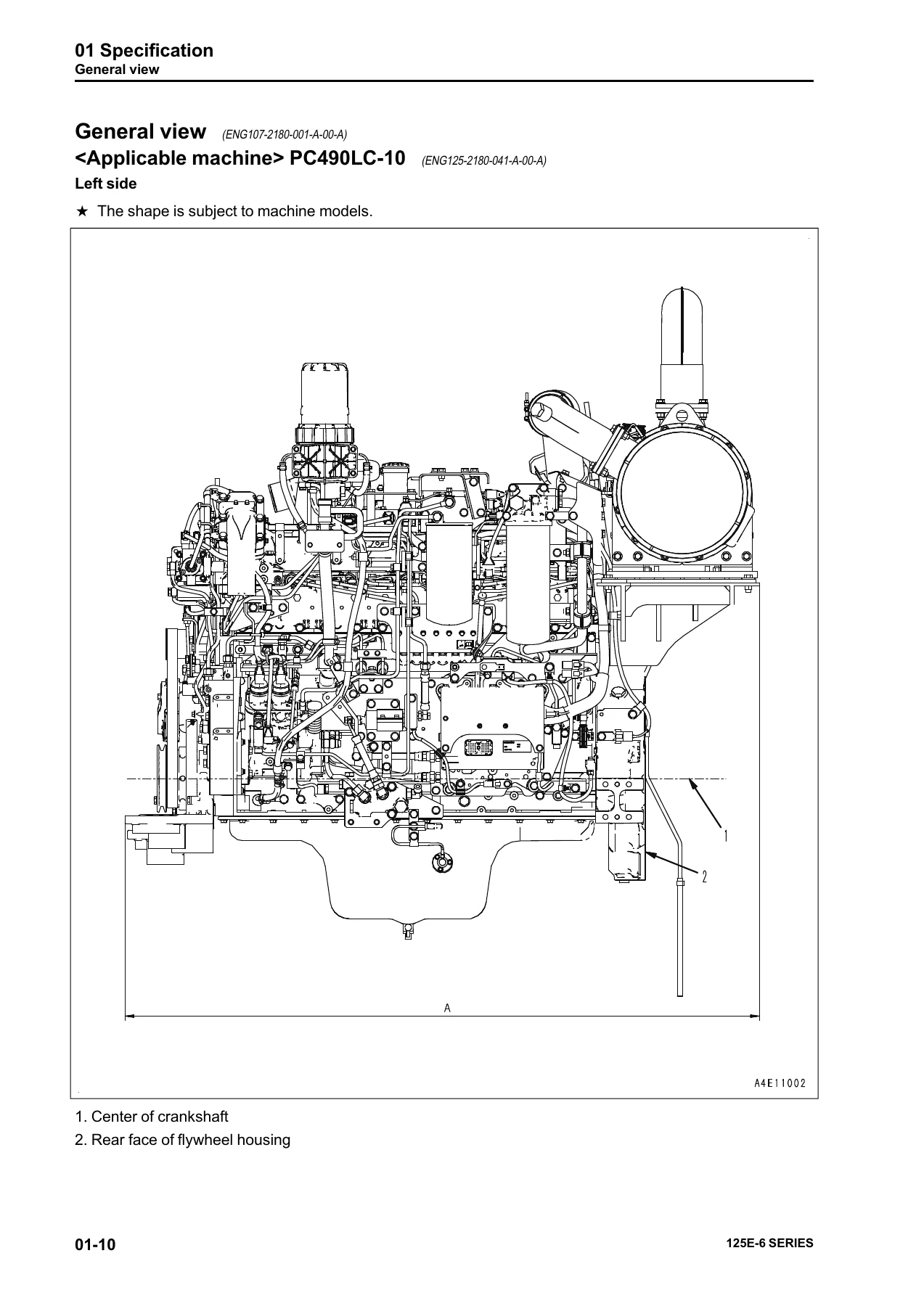 Komatsu 125E-6 Series Engine Shop Manual - SAA6D125E-6 Diesel Service, Repair & Maintenance PDF - Image 2