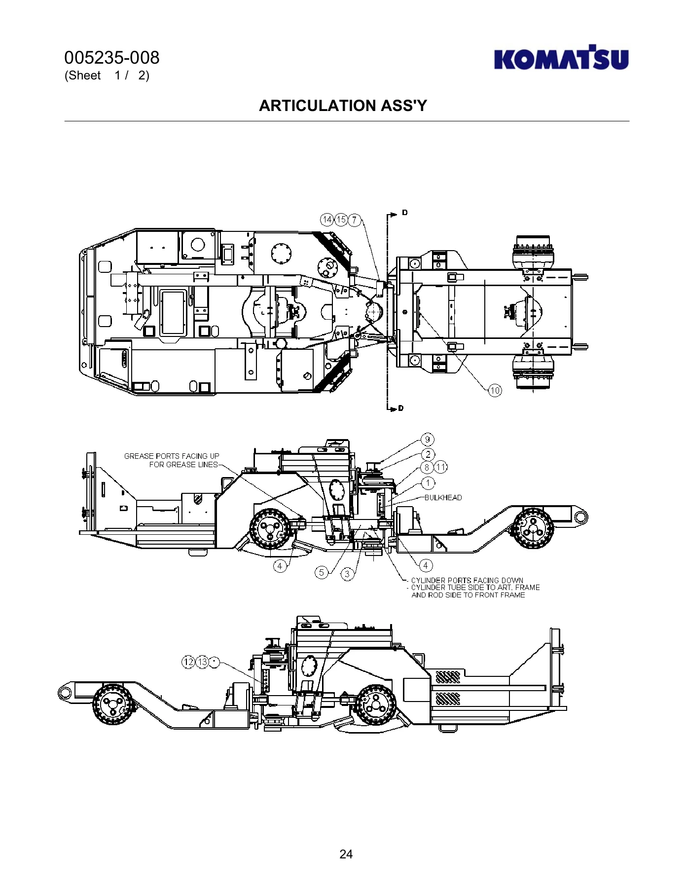 Komatsu 16TD Parts Manual - Serial 17-4727 PDF Download - Image 2