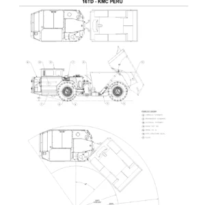 Komatsu 16TD Parts Manual - Serial 17-4727 PDF Download