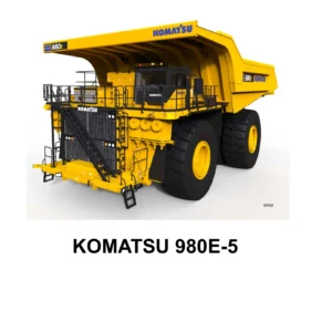 Komatsu 980E-5 Dump Truck Field Assembly Manual CEAW009700 - PDF Download