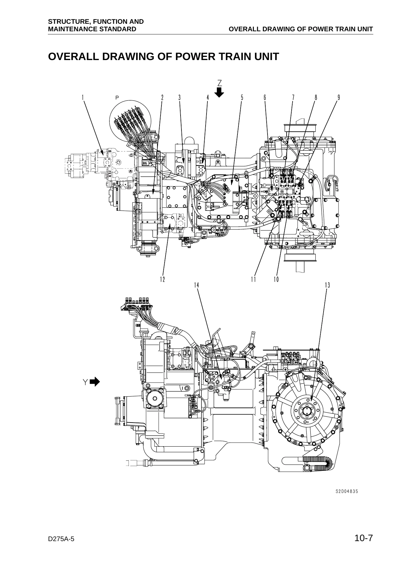 Komatsu D275A-5 Crawler Dozer Shop Manual (SEBM026308) – Complete PDF Service & Repair Manual - Image 3