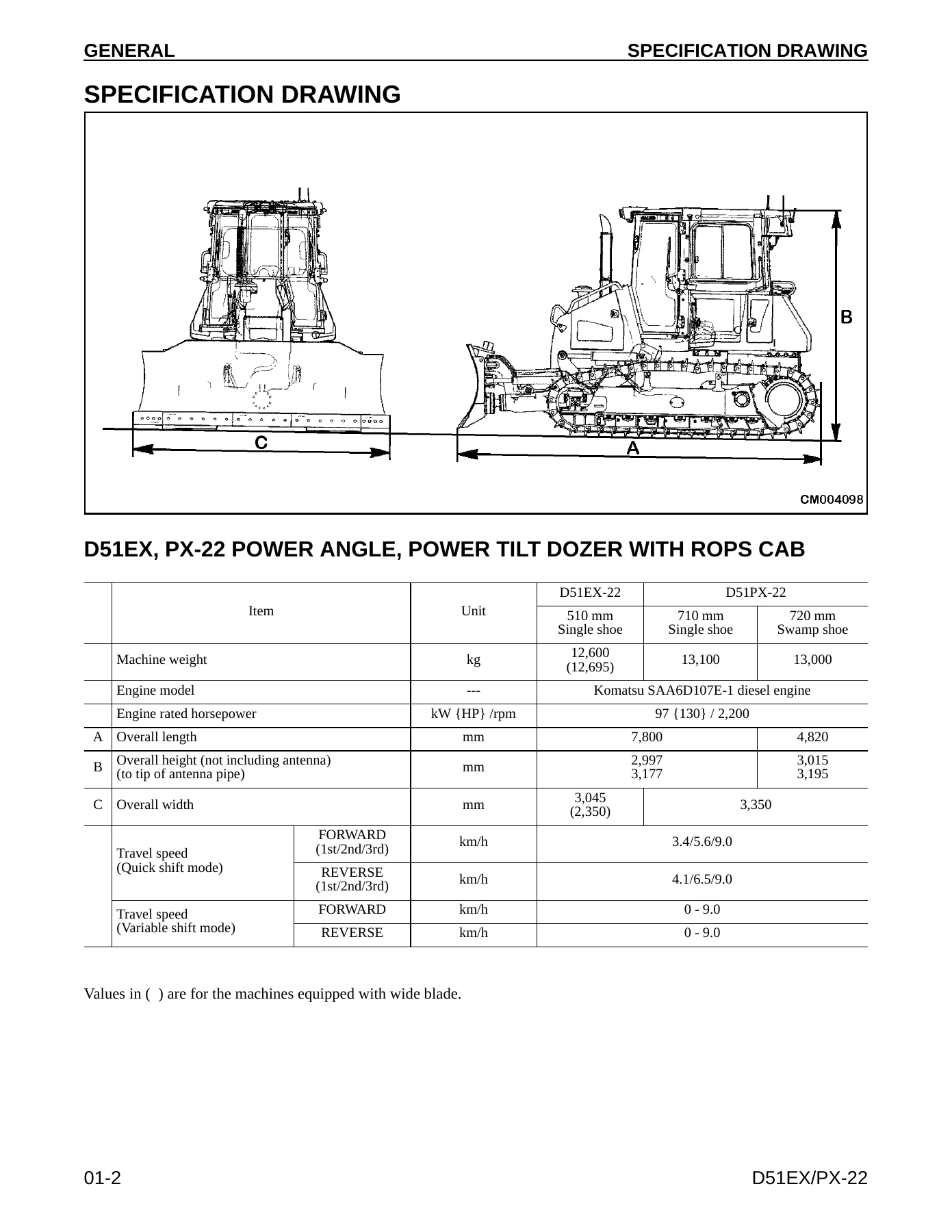 Komatsu D51EX-22 D51PX-22 Crawler Tractor Shop Manual 2007 PDF – Repair & Troubleshooting - Image 2