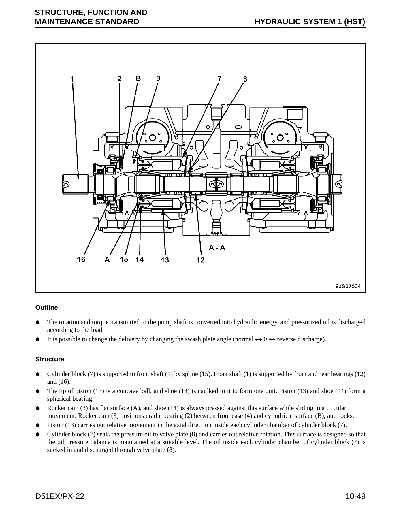 Komatsu D51EX-22 D51PX-22 Crawler Tractor Shop Manual 2007 PDF – Repair & Troubleshooting - Image 3