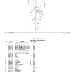 Komatsu D85ESS-2A Parts Catalogue - D85E-SS-2A-E S6D125E-2H-6 Engine PDF