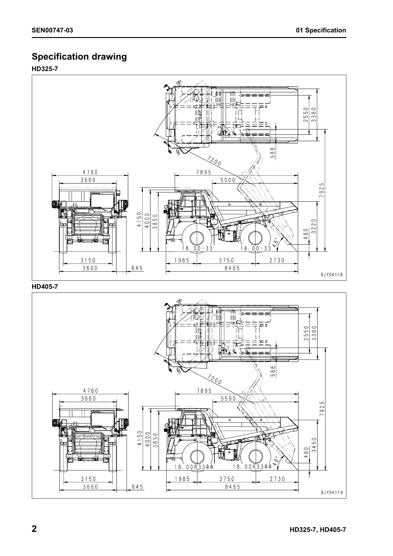 Komatsu HD325-7 & HD405-7 Dump Truck Shop Manual SEN00486-09 – Complete PDF Service & Repair Guide - Image 2