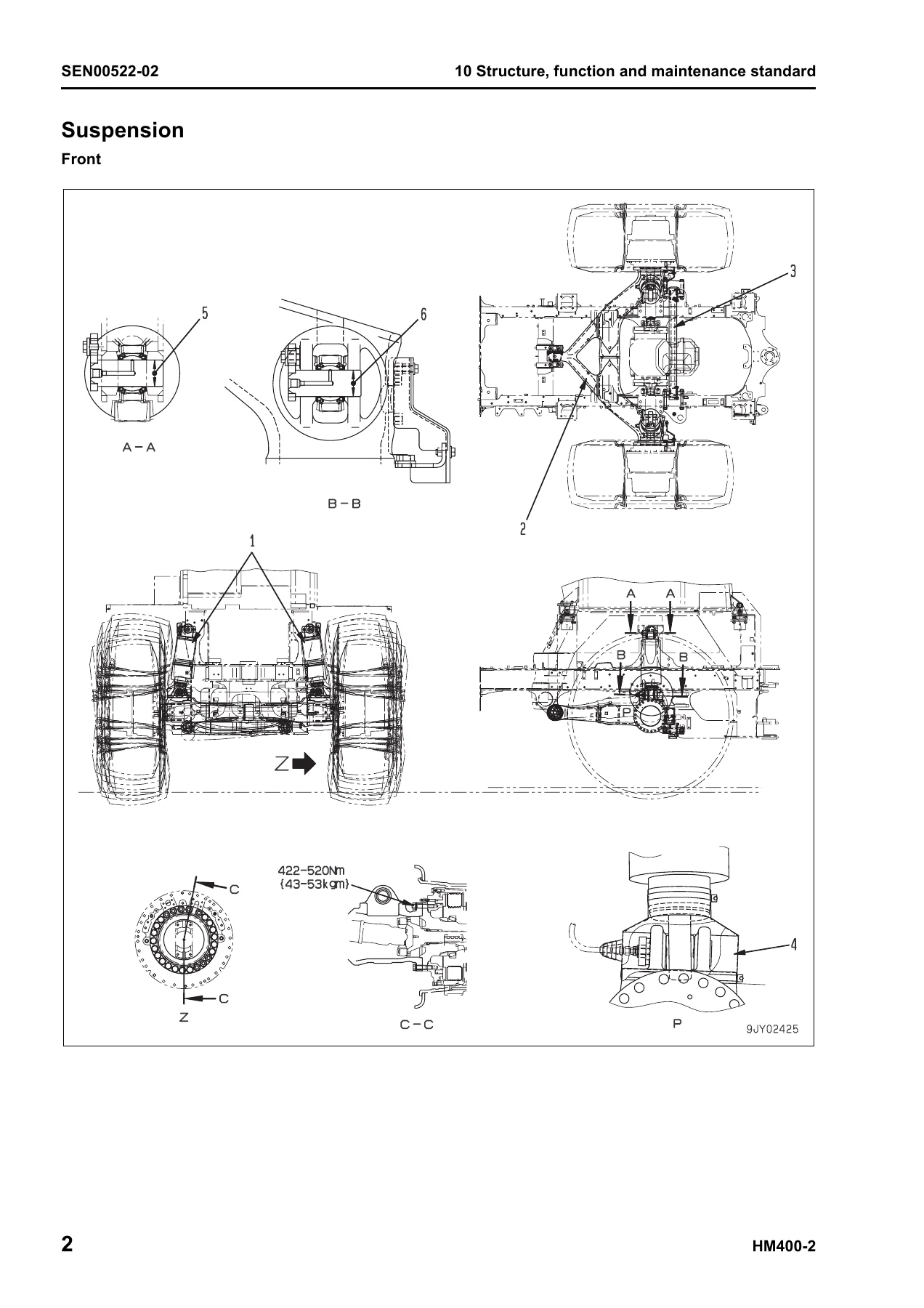 Komatsu HM400-2 Articulated Dump Truck Shop Manual SEN00239-09 - 2001 & Up PDF - Image 3