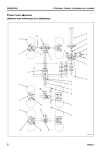Komatsu HM400-2 Articulated Dump Truck Shop Manual SEN00239-09 - 2001 & Up PDF