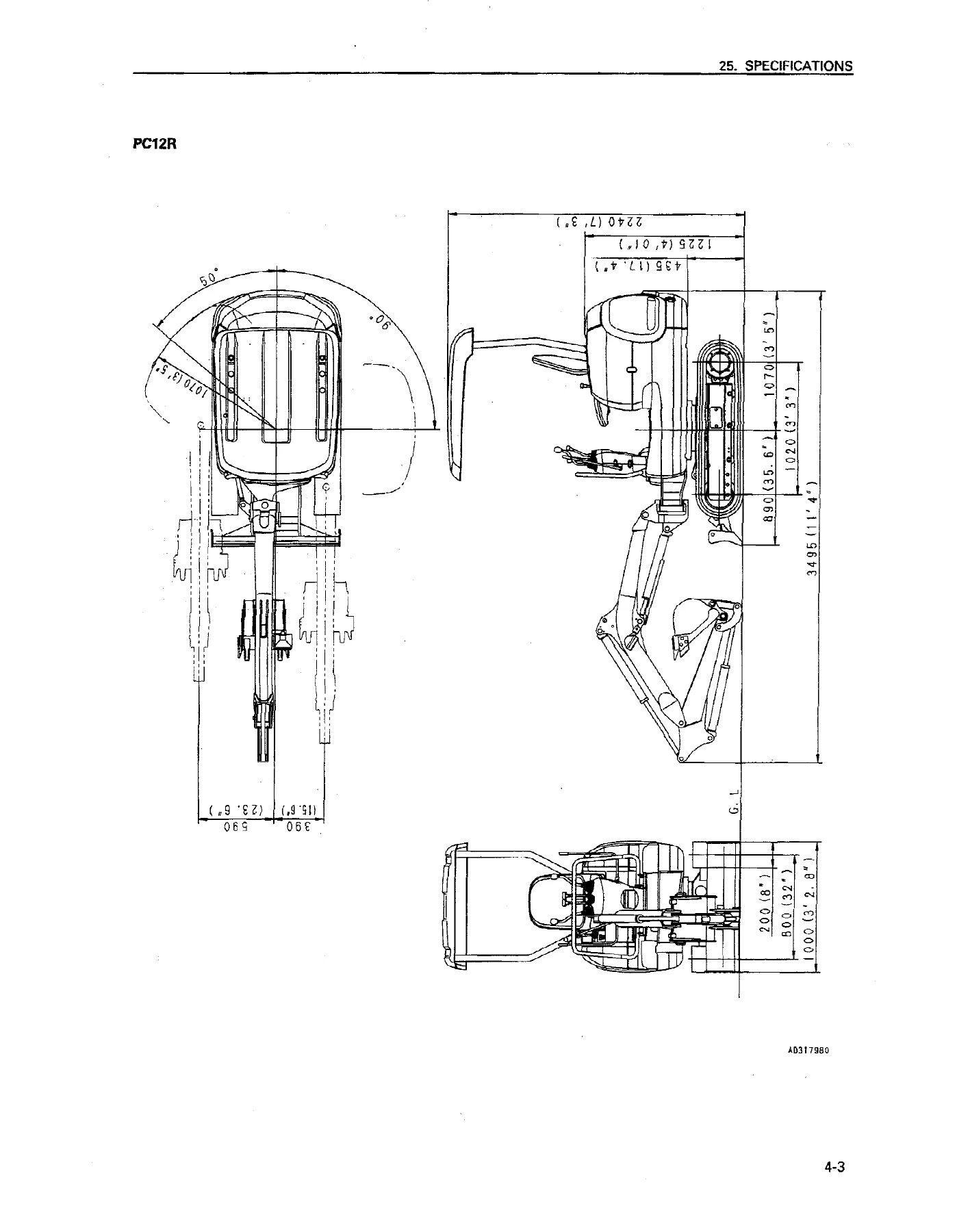 Komatsu PC12R-8 PC15R-8 Hydraulic Excavator Operation & Maintenance Manual - PDF Download - Image 3