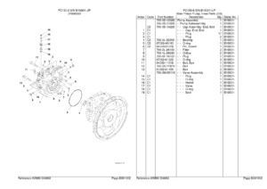 Komatsu PC130-8 Excavator Illustrated Parts Catalog – SN B10001-Up – PDF Download