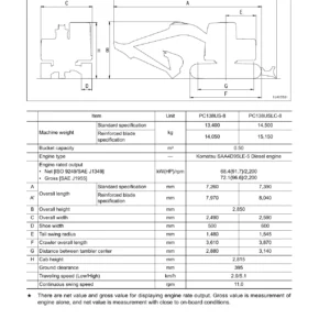 Komatsu PC138US-8 PC138USLC-8 Shop Manual SEN01968-02 – Complete PDF Workshop Service & Repair Manual