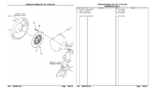 Komatsu PC200-6S & PC200LC-6S Parts Catalog - Serial C10781 and Up (PDF)