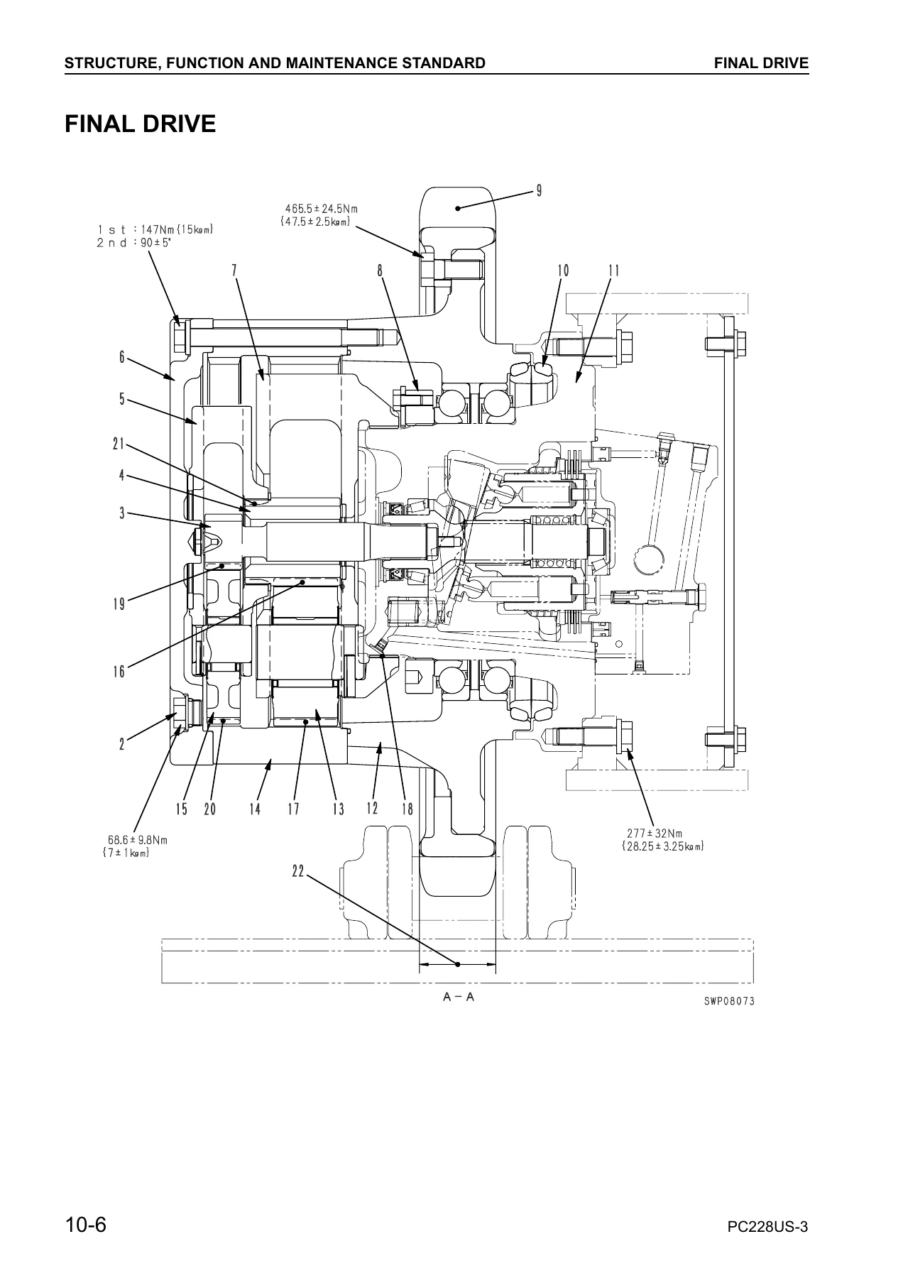 Komatsu PC228US-3 & PC228USLC-3 Shop Manual – Complete Excavator Service & Repair PDF (SEBM030501) - Image 3