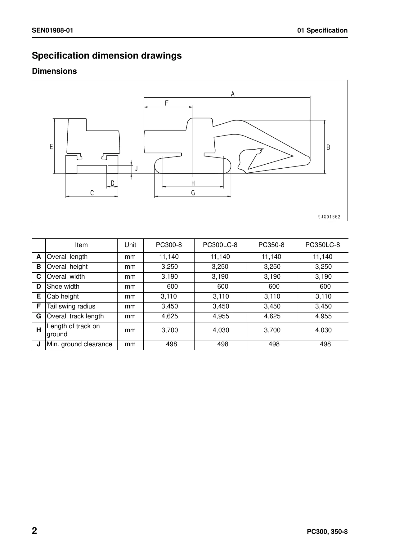 Komatsu PC300-8 PC300LC-8 PC350-8 PC350LC-8 Hydraulic Excavator Shop Manual SEN01983-07 PDF - Image 2