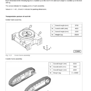 Komatsu PC3400-11M0 Hydraulic Mining Shovel Field Assembly Instructions Manual GEN00237-02