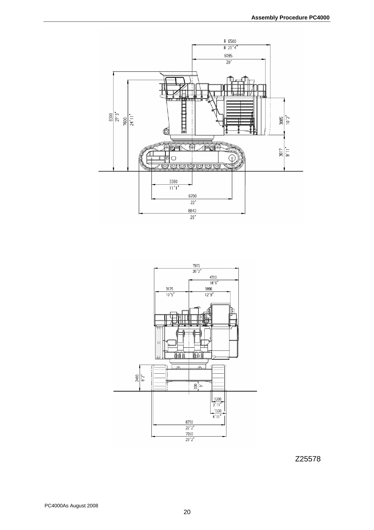 Komatsu PC4000-6 Hydraulic Mining Shovel General Assembly Procedure Manual 2008 - PDF Download - Image 2