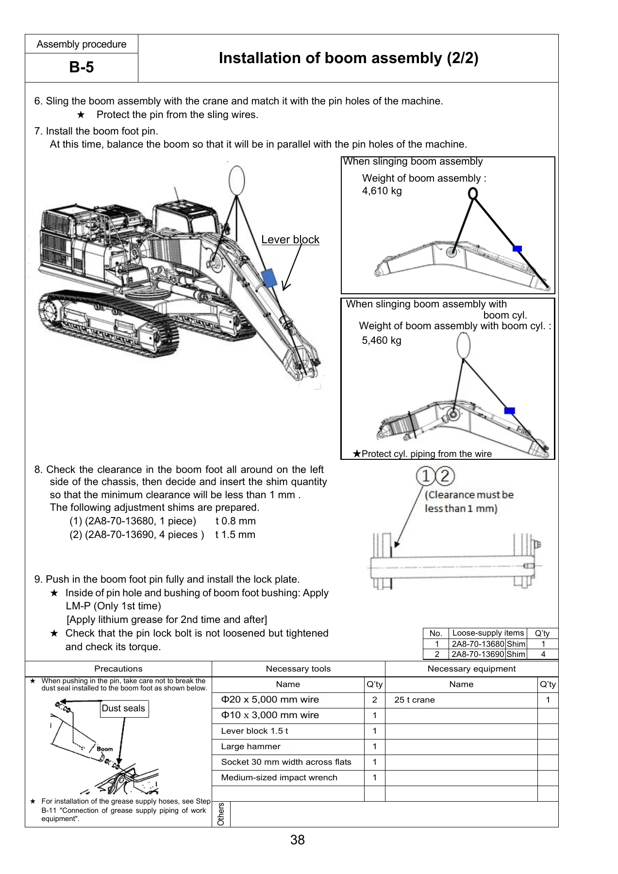 Komatsu PC500LC-10M0 & PC500LC-10R Field Assembly Manual GEN00181-03 – PDF Download - Image 3