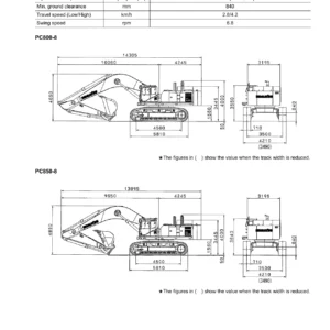 Komatsu PC800-8 PC850-8 Hydraulic Excavator Field Assembly Instructions GEN00048-05