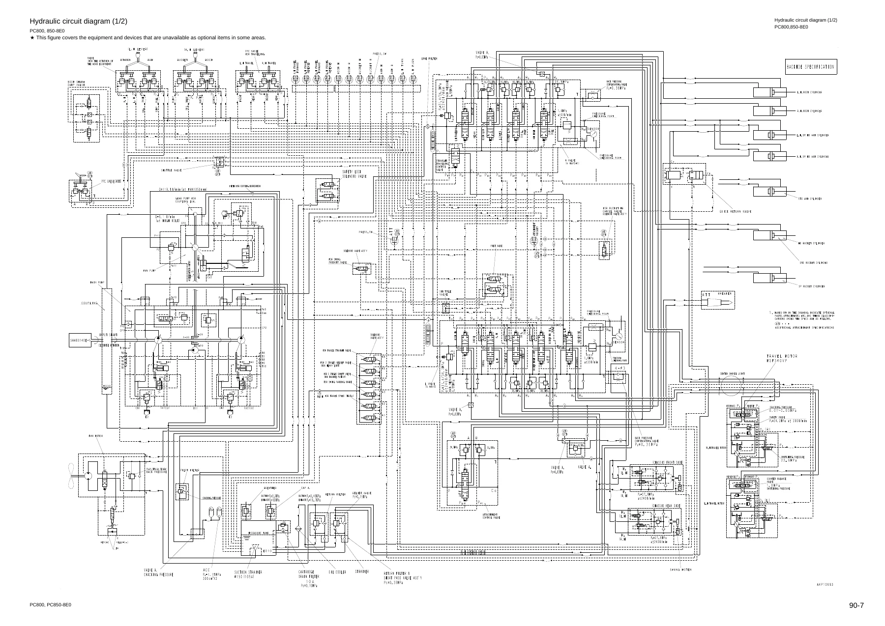 Komatsu PC800-8E0 PC800LC-8E0 PC800SE-8E0 PC850-8E0 PC850SE-8E0 Hydraulic Excavator Shop Manual - SEN05276-10 PDF Download - Image 2