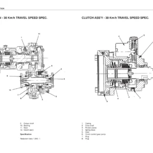 Komatsu PW150ES-6K Wheeled Excavator Shop Manual UEBM000401 - PDF Download