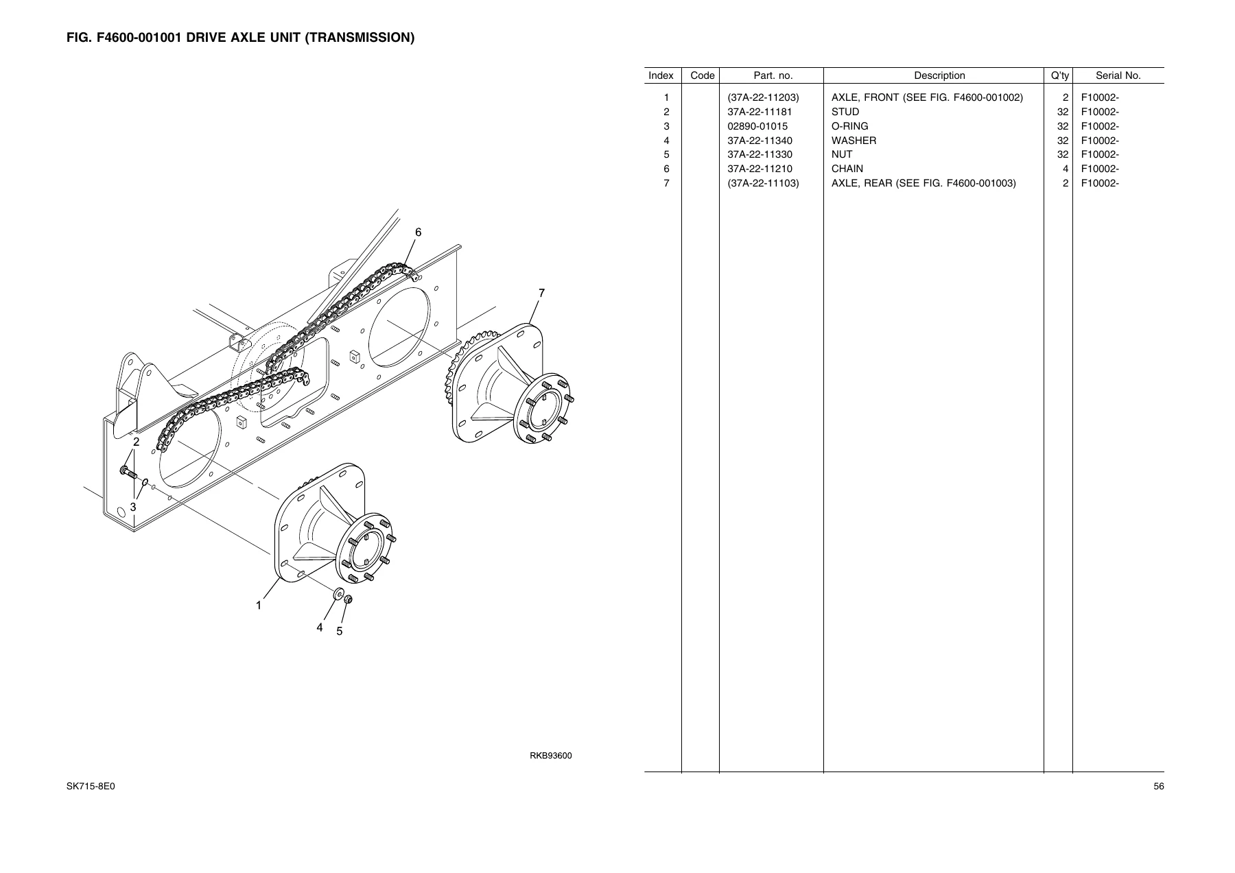 Komatsu SK715-8E0 Skid Steer Loader Parts Catalog Manual - Image 3