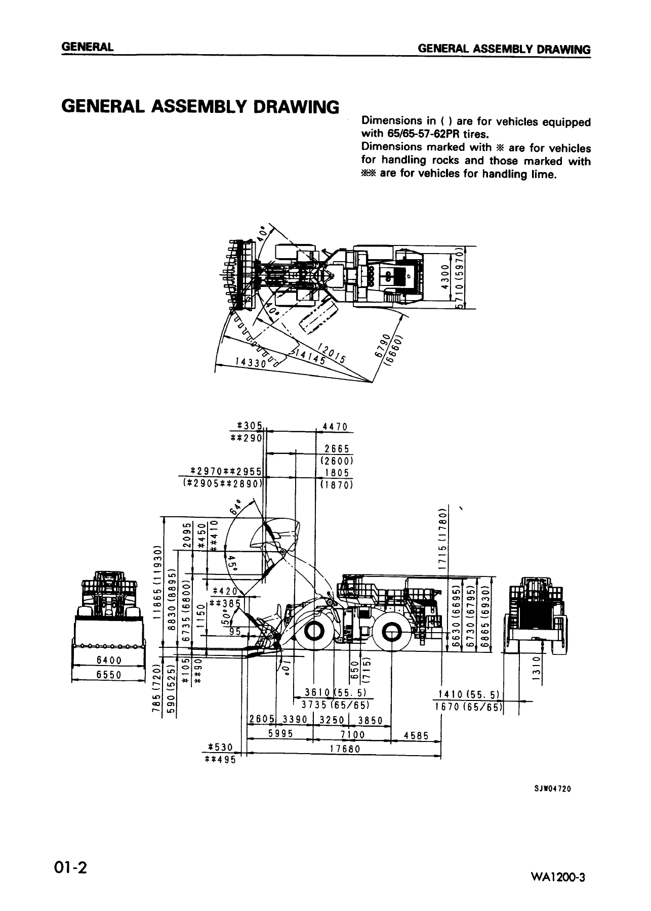 Komatsu WA1200-3 Wheel Loader Shop Manual (SEBM018213) - PDF Download - Image 2