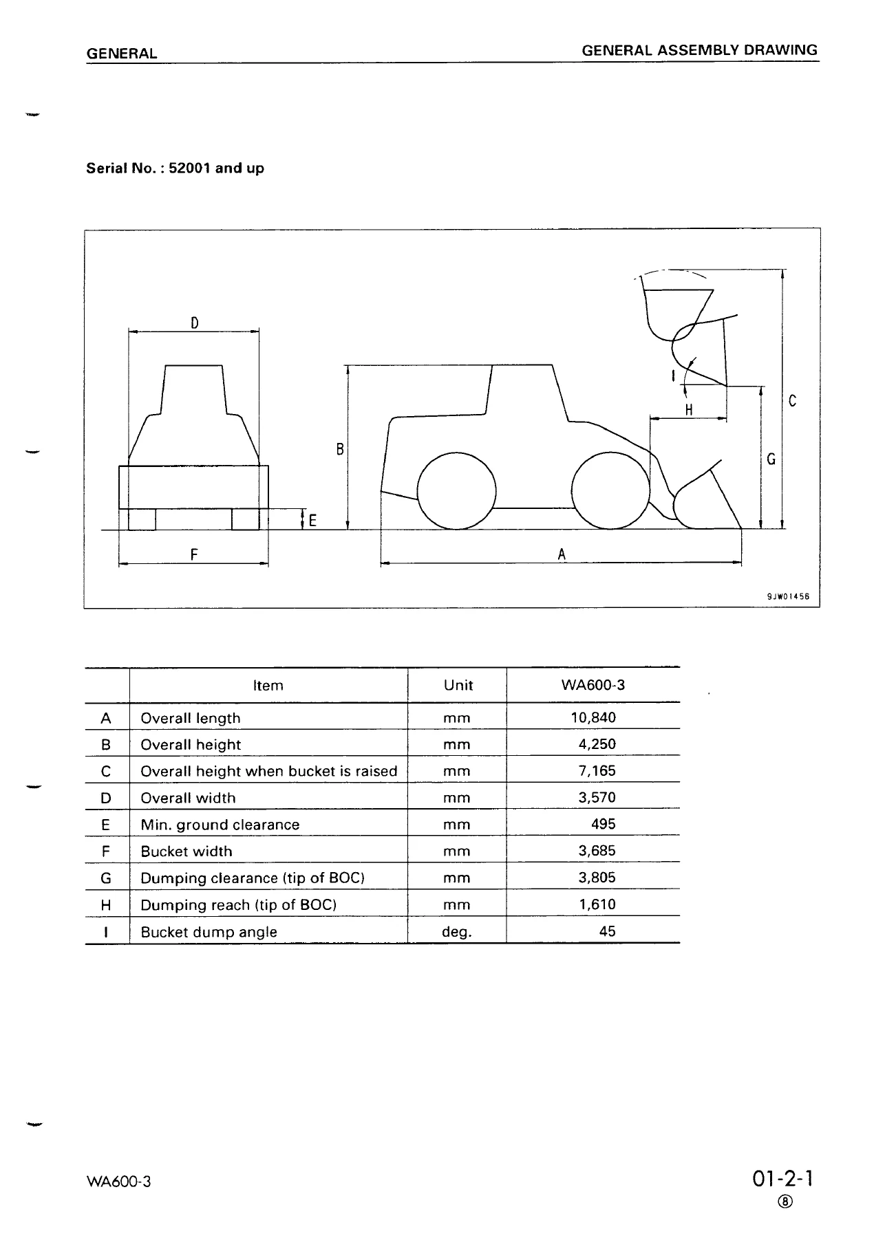 Komatsu WA600-3 & WA600-3D Wheel Loader Shop Manual – SEBM013216 PDF Repair Guide (Serial 50001 & Up) - Image 2
